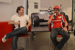 Press conference: Jacques Villeneuve and Fernando Alonso