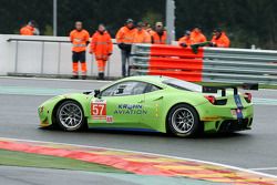 #57 Krohn Racing Ferrari 458 Italia: Tracy Krohn, Nic Jonsson, Michele Rugolo