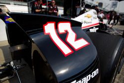 Rear wing detail, Will Power, Verizon Team Penske Chevrolet