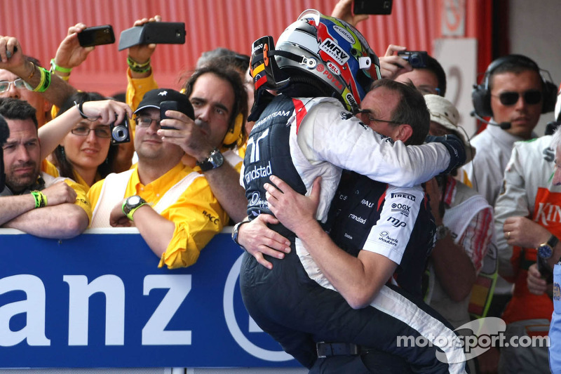 Race winner Pastor Maldonado, Williams F1 Team