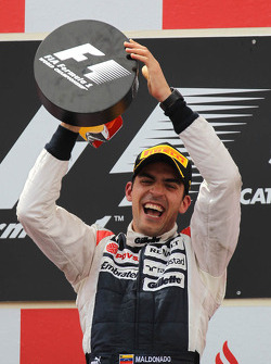 Primer lugar Pastor Maldonado, Williams F1 Team