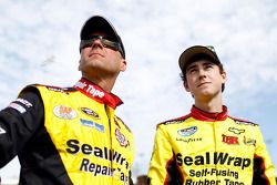 Ryan Blaney with father Dave Blaney