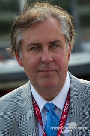 Honorary green flag ceremony: IMS executive Jeff Belskus