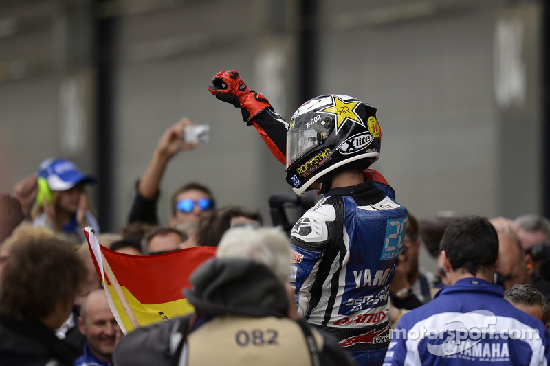 Race winner Jorge Lorenzo, Yamaha Factory Racing 