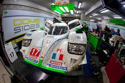 #17 Pescarolo Team Dome Judd in the garage