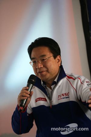 Yoshiaki Kinoshita, Team President Toyota Racing