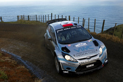 Manfred Stohl and Ilka Minor, Ford Fiesta RS WRC