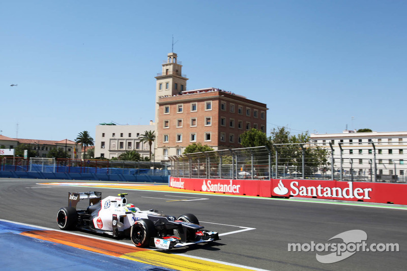 ...Серхио Переса из Sauber...