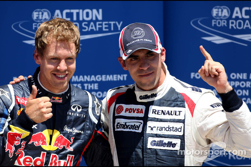 Sebastian Vettel, Red Bull Racing ve Pastor Maldonado, Williams F1 Team