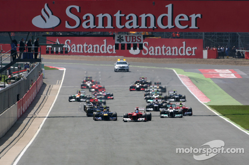 Start, race, Fernando Alonso, Scuderia Ferrari