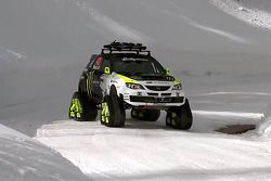 Ken Block drives the Trax Sti