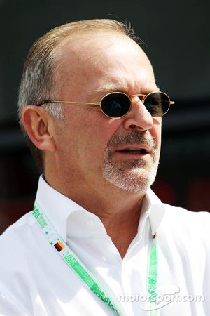 Didier Coton, el administrador de controladores de Lewis Hamilton, McLaren