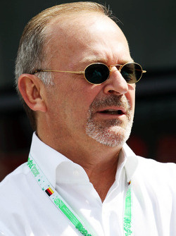 Didier Coton, el administrador de controladores de Lewis Hamilton, McLaren