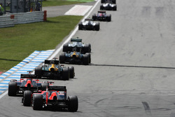 Timo Glock, Marussia F1 Team, back, field