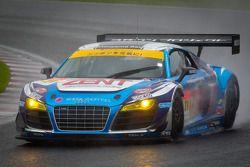 #21 Hitotsuyama Racing Audi R8 LMS: Cyndie Allemann, Akihiro Tsuzuki, Richard Lyons