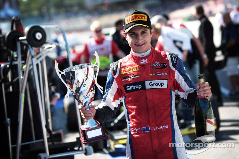 Campeón 2012 de la GP3: Mitch Evans