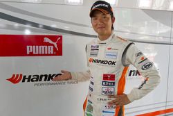 GT300 pole winner Tomonobu Fujii