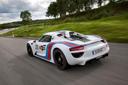 Porsche 918 Spyder in Martini Racing kleuren