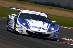 #32 Nakajima Racing Honda HSV-010 GT: Ryo Michigami, Yuki Nakayama