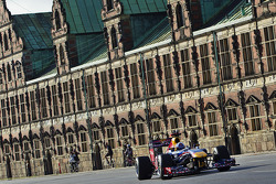 David Coulthard in de Red Bull F1