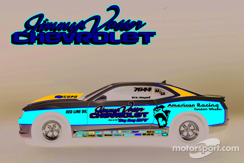 Jimmy Vasser Chevrolet gaat met COPO Camaro deelnemen in Factory Stock Showdown,U.S. Nationals