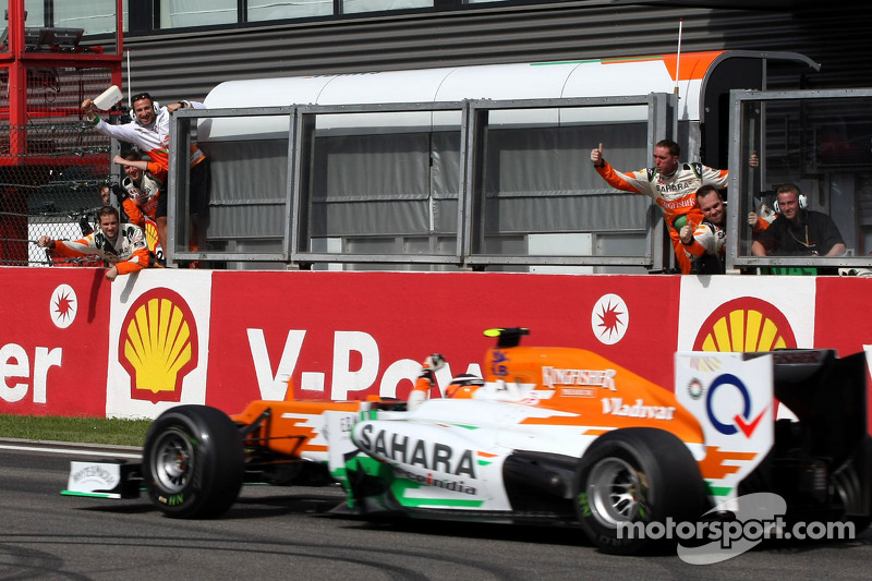 Hulkenberg's best F1 result at Spa
