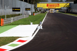 Circuit preparations at the Parabolica