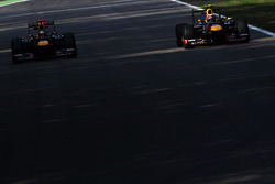 Sebastian Vettel, Red Bull Racing ve takım arkadaşı Mark Webber, Red Bull Racing