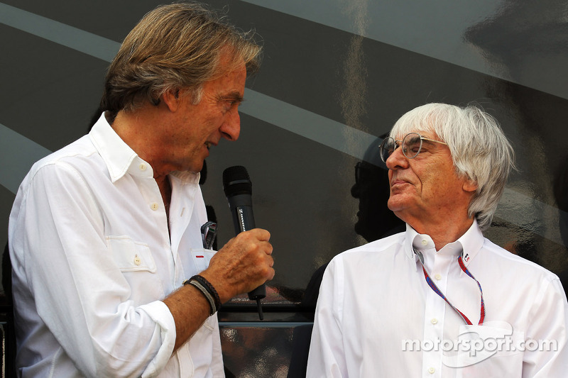 Luca di Montezemolo, Ferrari Başkanı ve Bernie Ecclestone, CEO Formula 1 Group