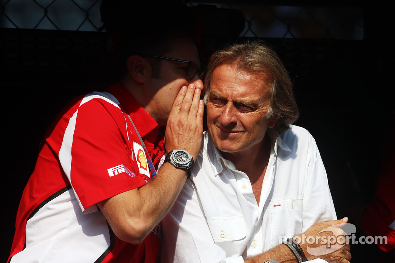 Stefano Domenicali, Ferrari Direktörüü ve Luca di Montezemolo, Ferrari Başkanı