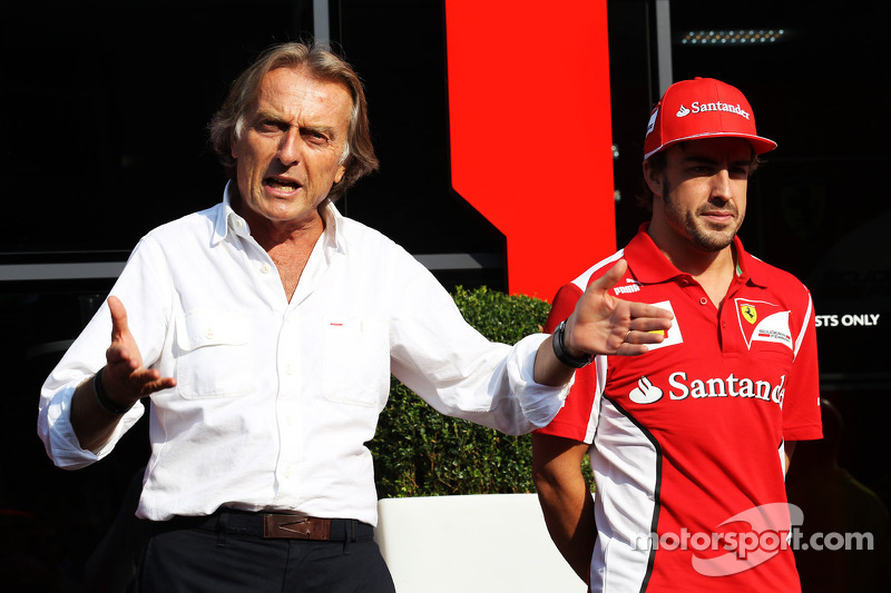 Luca di Montezemolo, Ferrari Başkanı ve Fernando Alonso, Ferrari