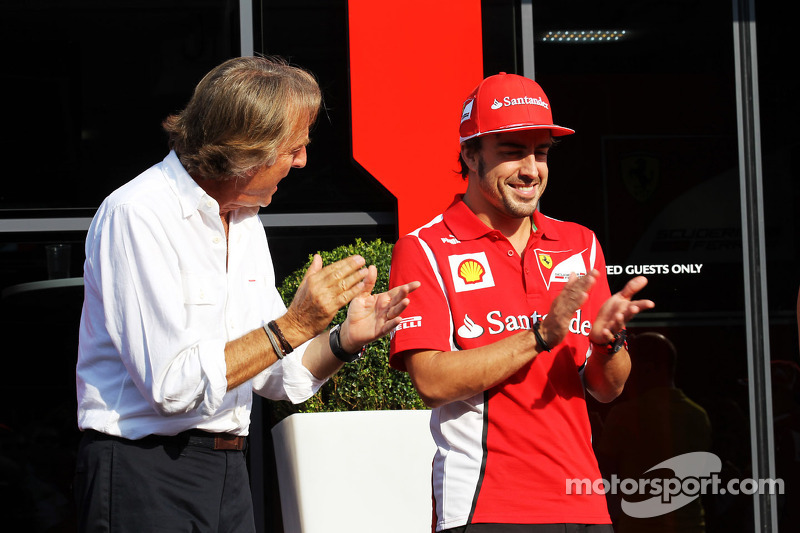 Luca di Montezemolo, Ferrari Başkanı ve Fernando Alonso, Ferrari