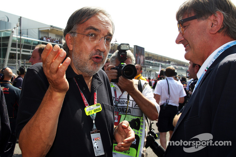 Sergio Marchionne, CEO FIAT Group, gridde
