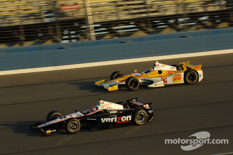 Will Power, Verizon Team Penske Chevrolet and Ryan Hunter-Reay, Andretti Autosport Chevrolet