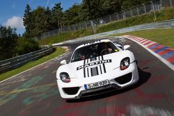 Porsche 918 auf der Nordschleife