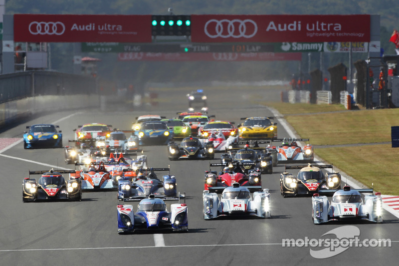 Start WEC Fuji 6 Jam 2012