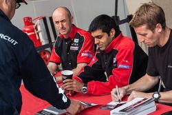 JRM Drivers from left to right: David Brabham, Karun Chandhok, Peter Dumbreck