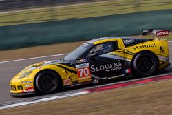 #70 Larbre Competition Chevrolet Corvette C6-ZR1: Christophe Bourret, Pascal Gibon, Jean-Philippe Belloc