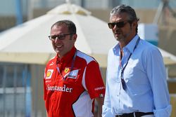 Stefano Domenicali, Ferrari General Director with Maurizio Arrivabene, Marlboro Europe Brand Manager