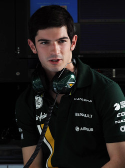 Alexander Rossi, pilote d'essais Caterham F1