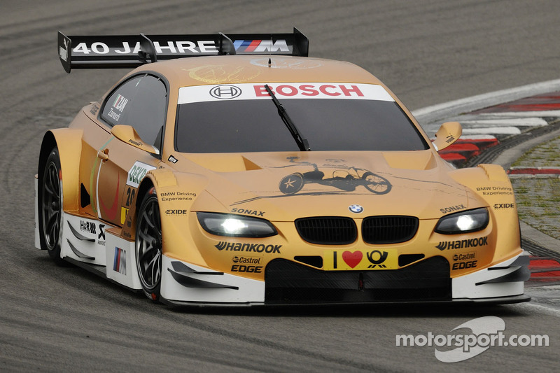 Alex Zanardi tests the BMW M3 DTM