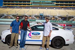 Pace car rides with David Ragan