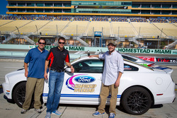 Pace car rides with David Ragan