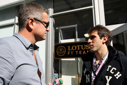 Gil de Ferran et Tristan Vautier