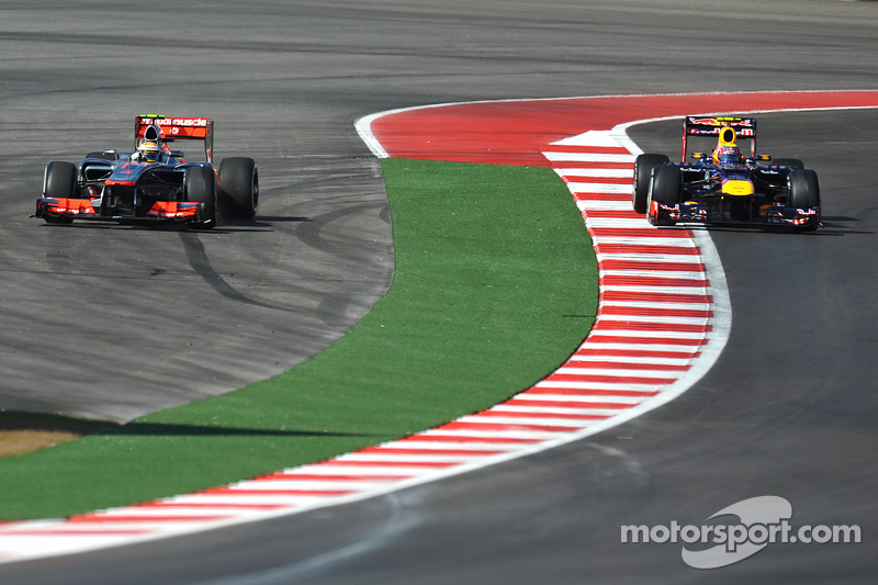 Lewis Hamilton, McLaren, Mark Webber, Red Bull Racing