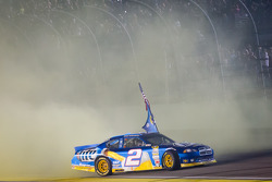 2012 NASCAR Sprint Cup Series champion Brad Keselowski, Penske Racing Dodge celebrates