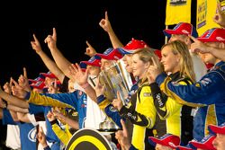 Championship victory lane: 2012 NASCAR Sprint Cup Series champion Brad Keselowski, Penske Racing Dod