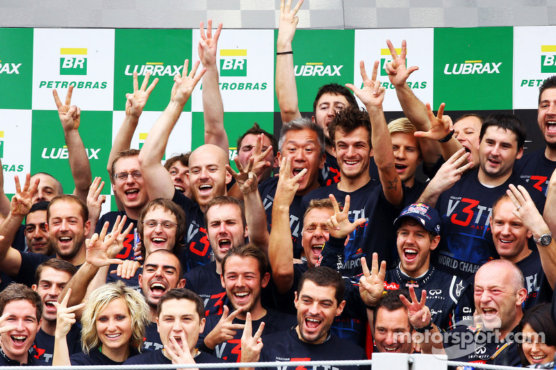 Sebastian Vettel, Red Bull Racing, campeón del mundo de F1 2012
