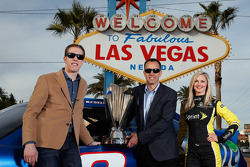 Brad Keselowski, Paul Wolfe and the Sprint Cup girl