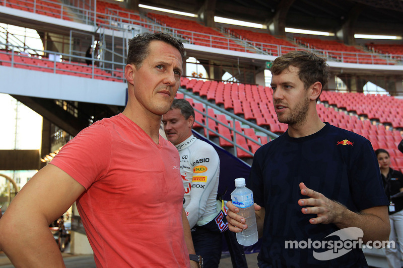 Michael Schumacher ve Sebastian Vettel